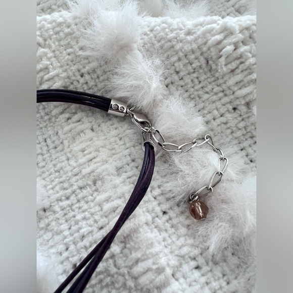Swarovski Crystal Flower Heritage Necklace & Te llana Toggle Bracelet - Picture 3 of 4